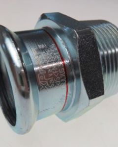 FZ Press junction 35mm x 1¼" nipple galv.